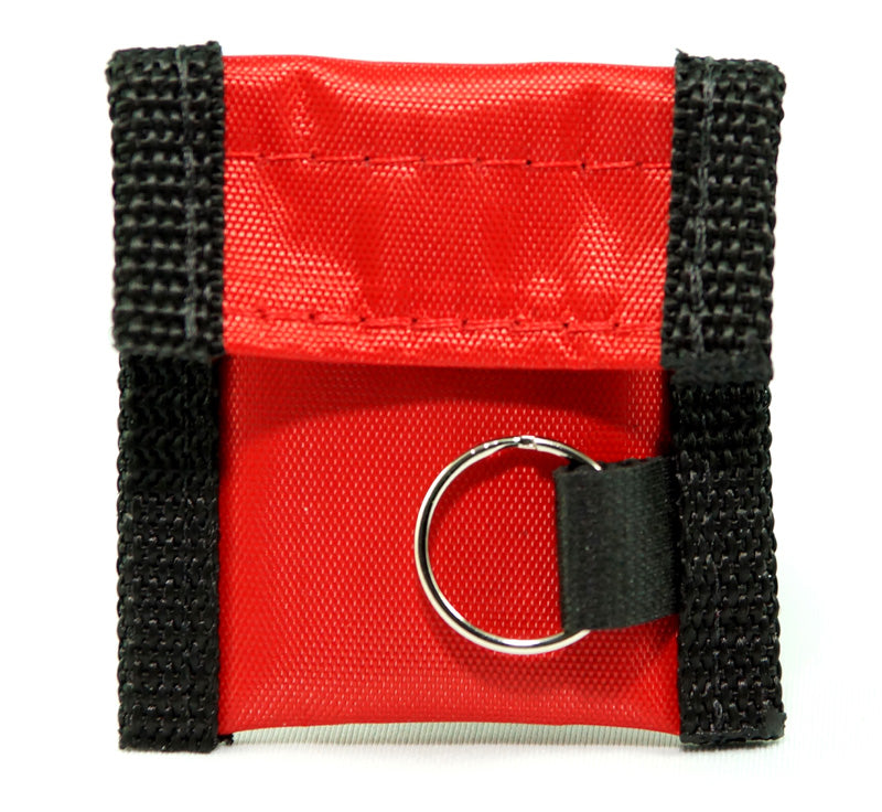 Airway® CPR Face Shield with One-Way Valve, Filter, Nitrile Gloves and Custom Keychain Pouch