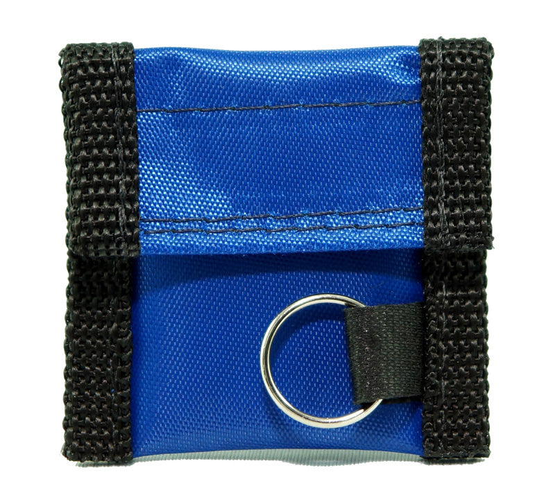 Airway® CPR Face Shield with One-Way Valve, Filter, Nitrile Gloves and Custom Keychain Pouch