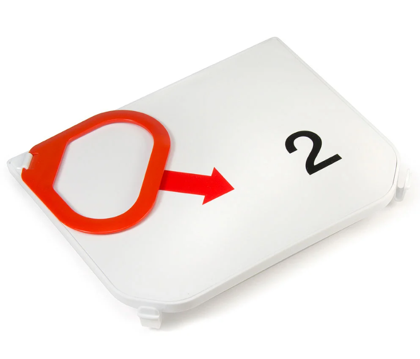 Lifepak CR2 Trainer Electrode Tray – Replacement Part