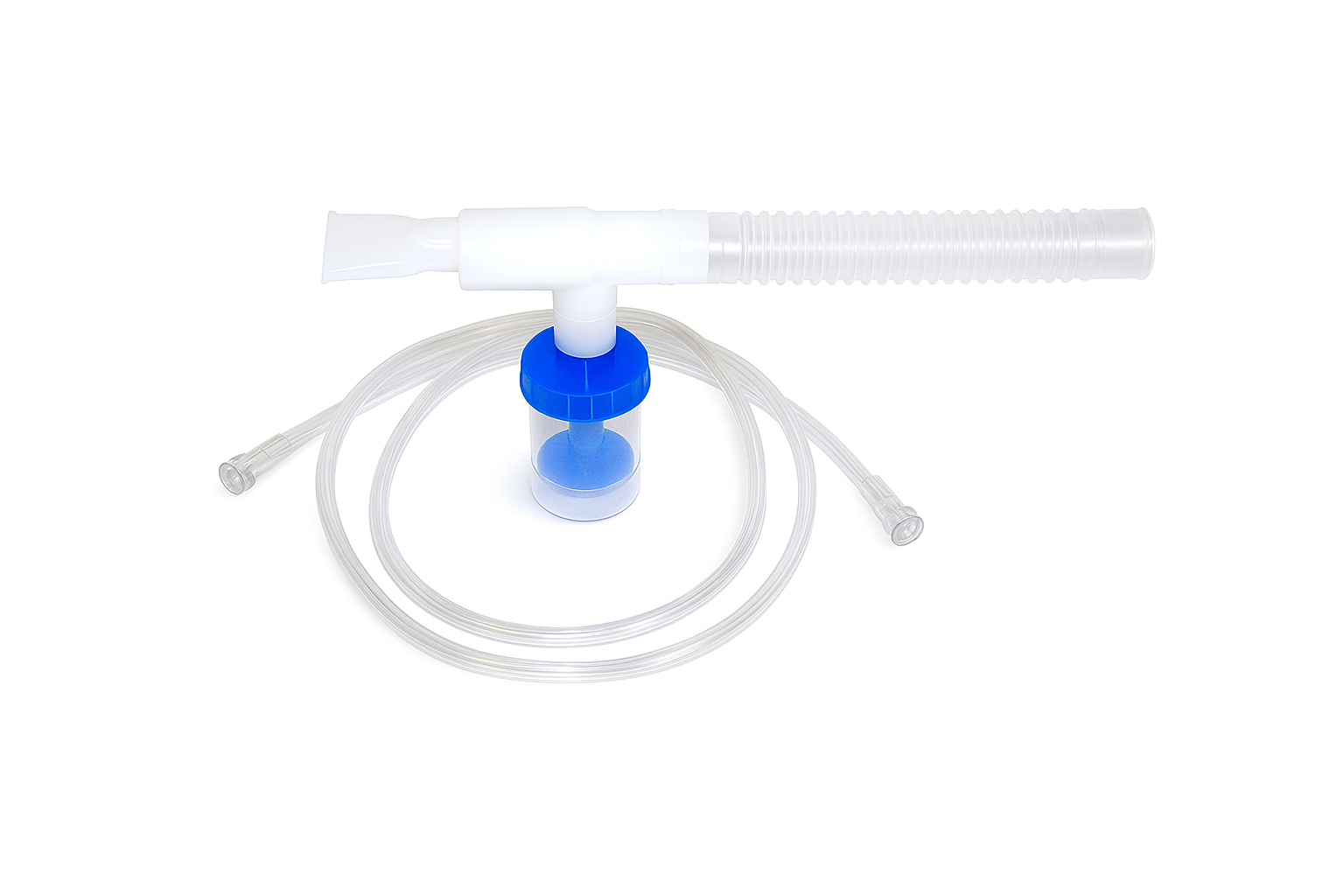 Disposable nebulizer kit with mouthpiece and tubing for respiratory therapy in Halifax Nova Scotia