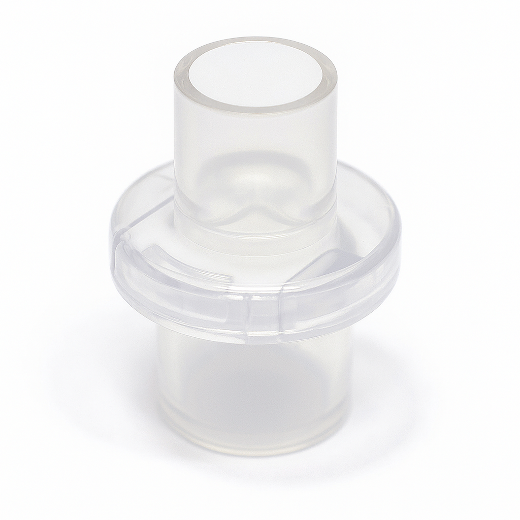 CPR one-way valve for training masks used in emergency courses across Saskatchewan