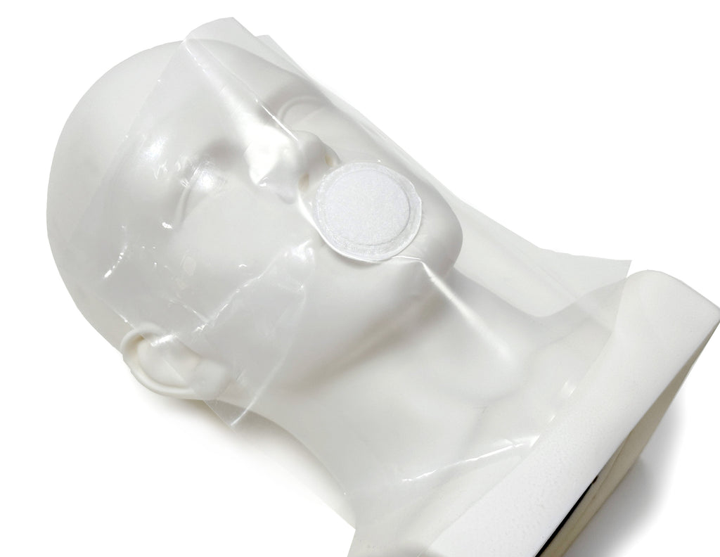 Compact resuscitation face shield for bystander CPR programs in Thunder Bay Ontario schools and recreation centers