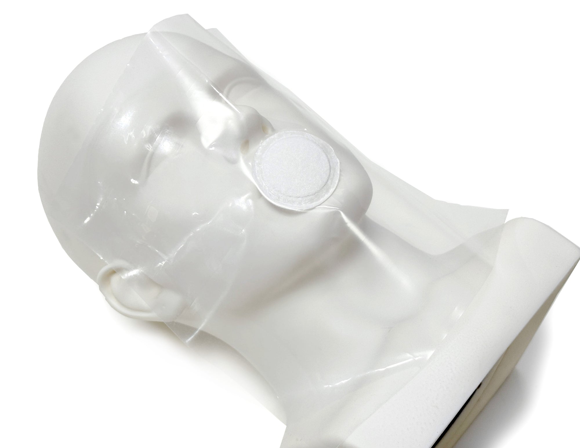 Compact resuscitation face shield for bystander CPR programs in Thunder Bay Ontario schools and recreation centers