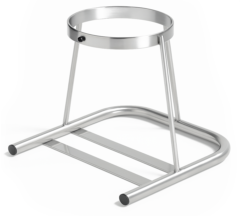 Chrome Cylinder Rack for D & E Oxygen Cylinders – 4 to 12 Capacity
