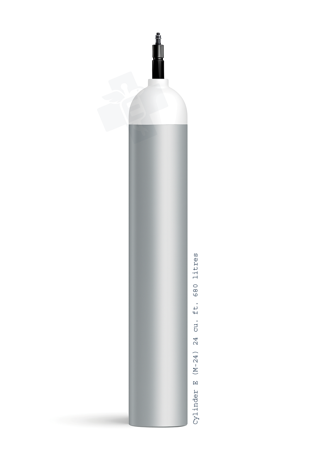 Oxygen cylinder M24 E tank 680L capacity for emergency medical response in Saskatchewan