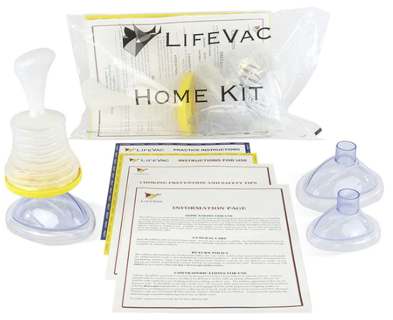 LifeVac Home Kit – Choking Rescue Airway Clearance Device