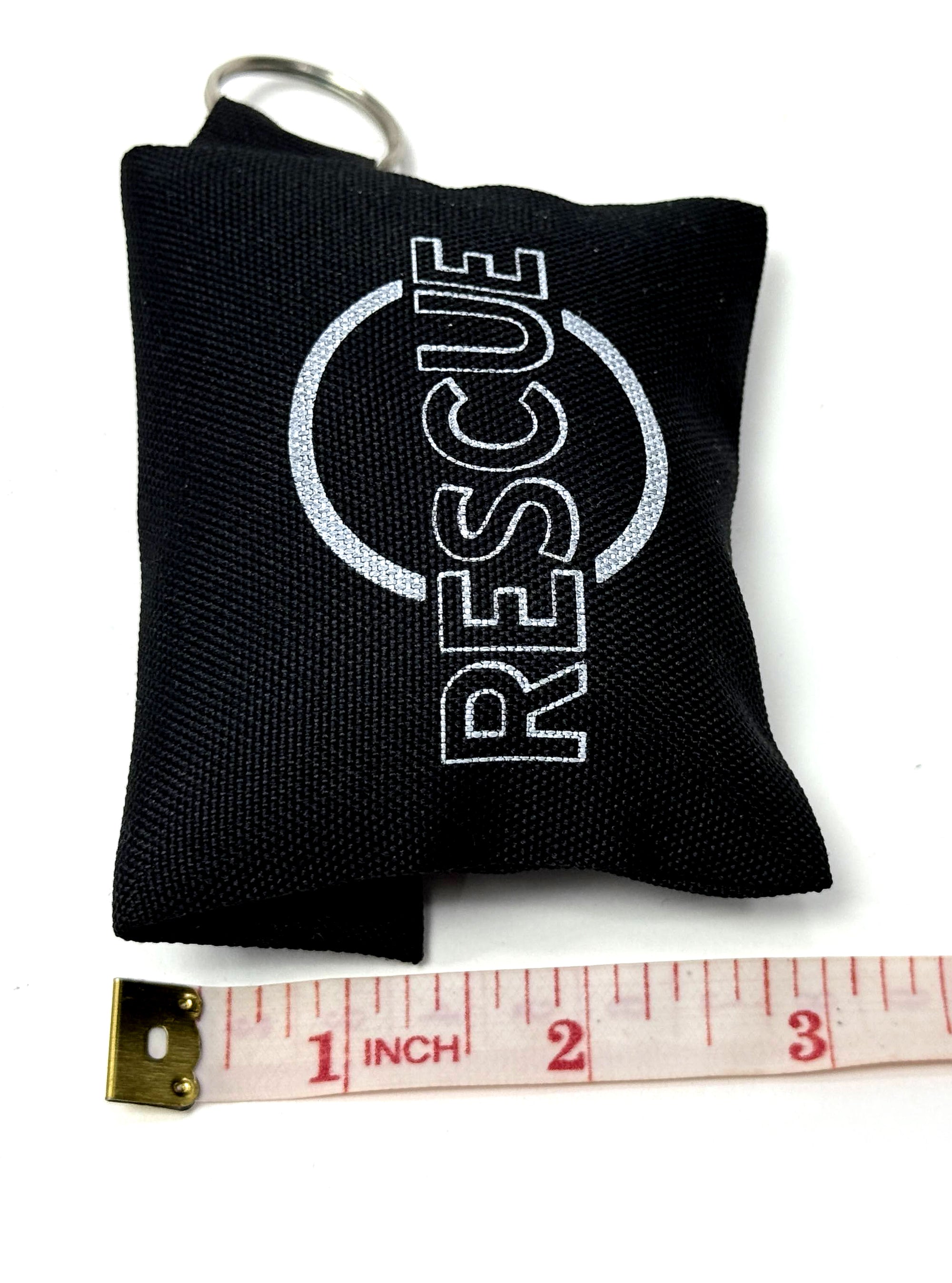 Airway® CPR Face Shield with Mouthpiece Valve – Black Keychain Pouch + Gloves + Logo Print
